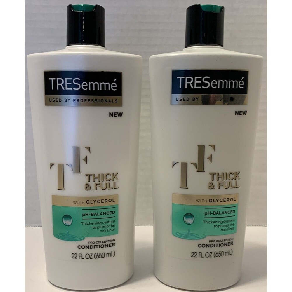 Tresemme Thick & Full Conditioner Glycerol pH Balanced Jumbo Size New X2